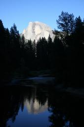 Half Dome in the evening