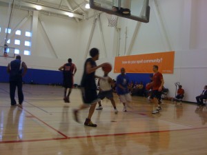 Basketball at Bakar Gym at Mission Bay (UCSF)